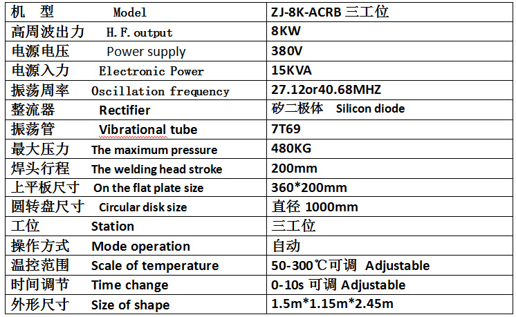 全自動(dòng)熔斷高周波機